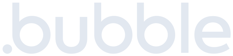 Bubble logo